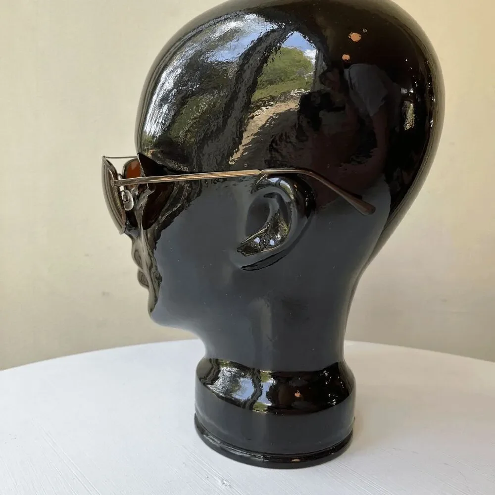 Stauer Flyboy Sunglasses Tortoise Print Metal Frame UV400 Aviator Pilot Style